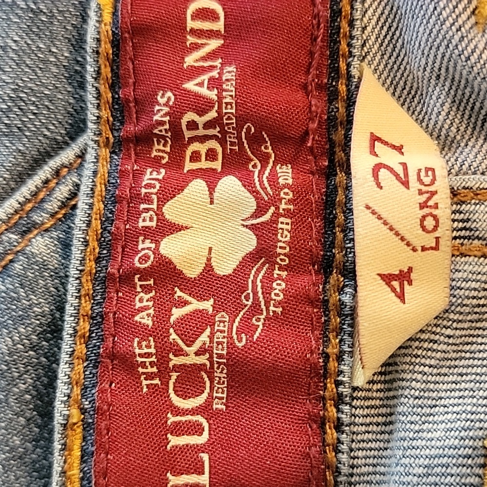 Lucky Brand Sofia Boot Jeans Size 4/27 Long - Picture 2 of 9